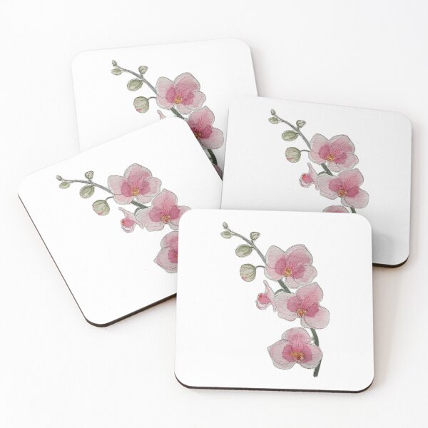 Item preview, Orchid watercolor designed and sold by The Justice Edit.
