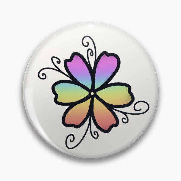 Item preview, Rainbow Simple Flower designed and sold by jananelle.
