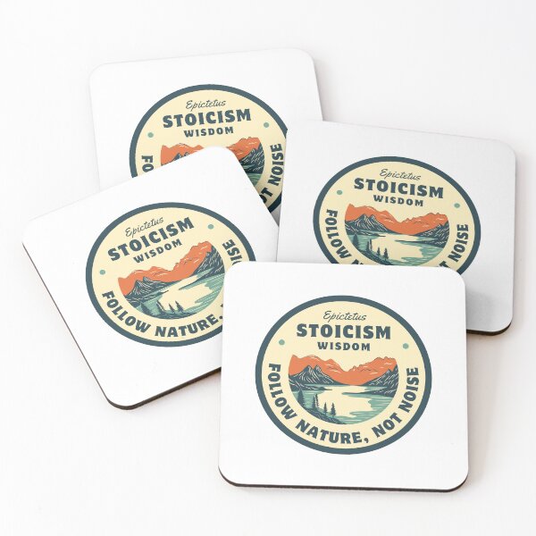Item preview, Follow Nature, Not Noise - Epictetus Stoicism Wisdom | Stoic Mindset designed and sold by LexaArtworks.