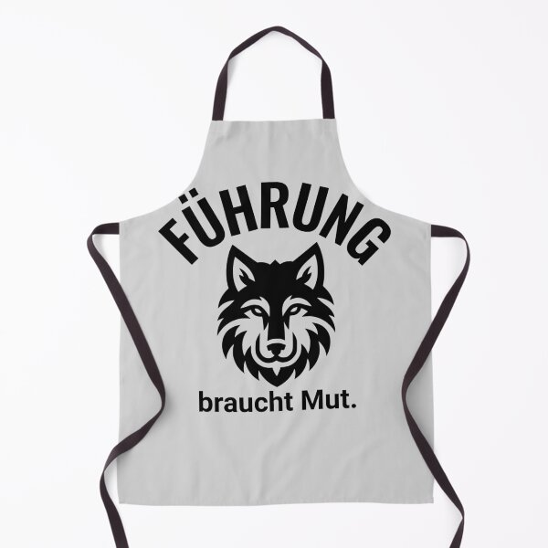 Item preview, LEADERSHIP requires courage – Wolf Leadership Statement designed and sold by rolfzogg ART.