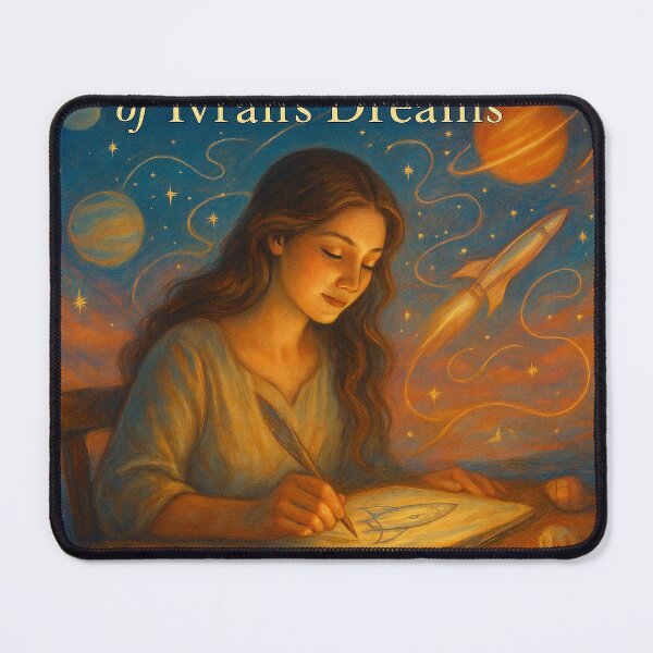 Artikelvorschau, Buchcover „Ivrah Dreams of Spaceflight“ entworfen und verkauft von Sapphire Sky Crafts.