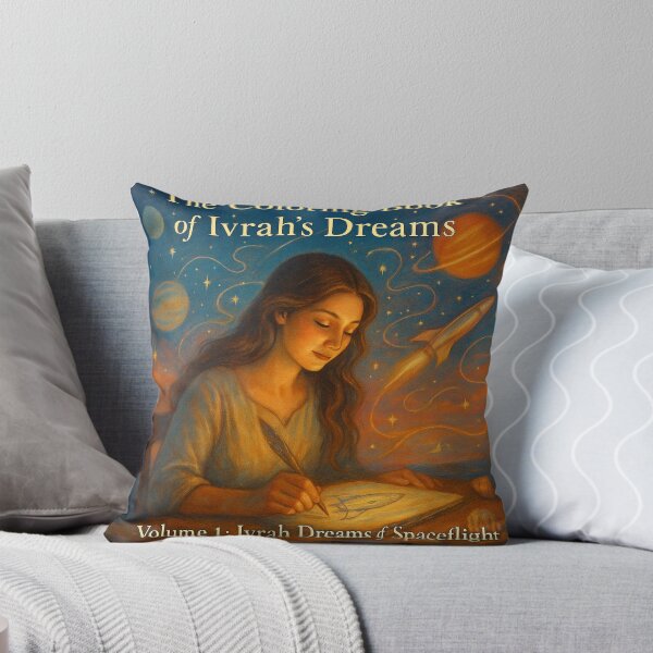 Artikelvorschau, Buchcover „Ivrah Dreams of Spaceflight“ entworfen und verkauft von Sapphire Sky Crafts.