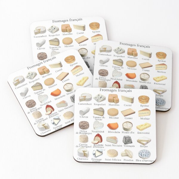 Item preview, Fromages Francais designed and sold by MorningFive.