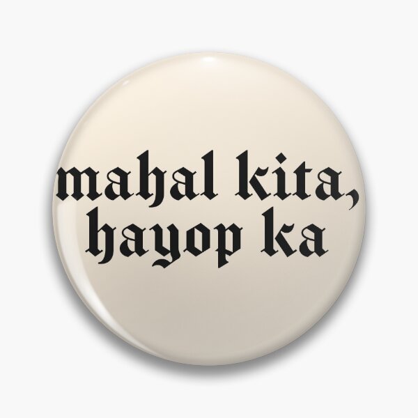 Aperçu de l'œuvre MAHAL KITA HAYOP KA GOTH EXPRESSION D'AMOUR PHILIPPINE créée et vendue par aydapadi.