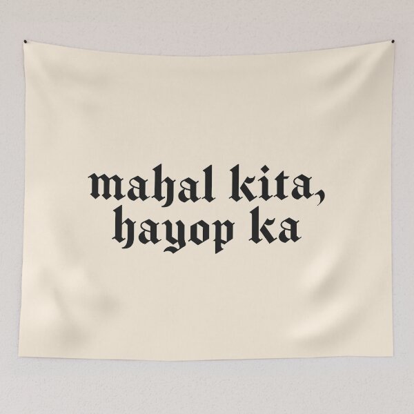 Item preview, MAHAL KITA HAYOP KA GOTH FILIPINO LOVE EXPRESSION designed and sold by aydapadi.