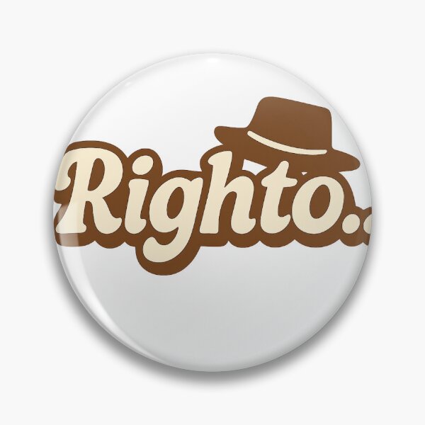 Item preview, Righto, Farmers Hat, Aussie Slang Australian Humour designed and sold by StrayaStyle.