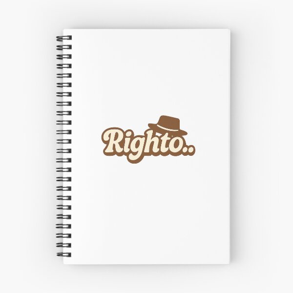 Item preview, Righto, Farmers Hat, Aussie Slang Australian Humour designed and sold by StrayaStyle.