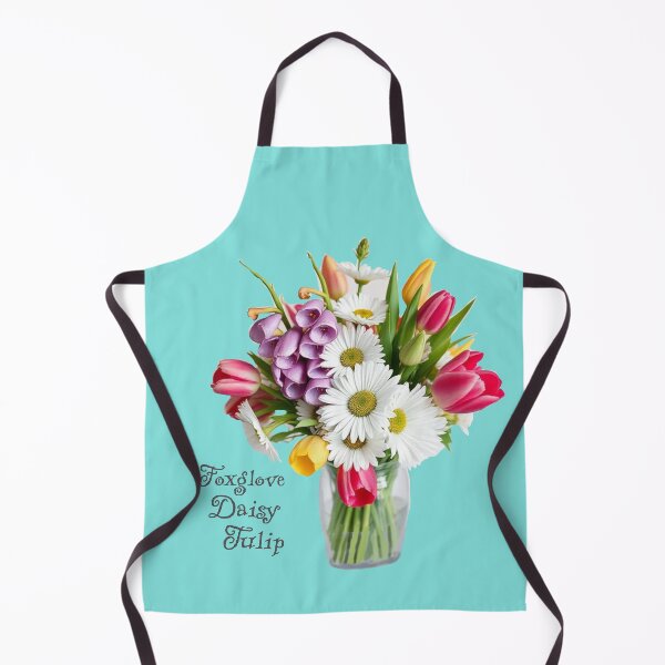 Item preview, Foxglove, Daisy, Tulip Bouquet designed and sold by cringe0015.