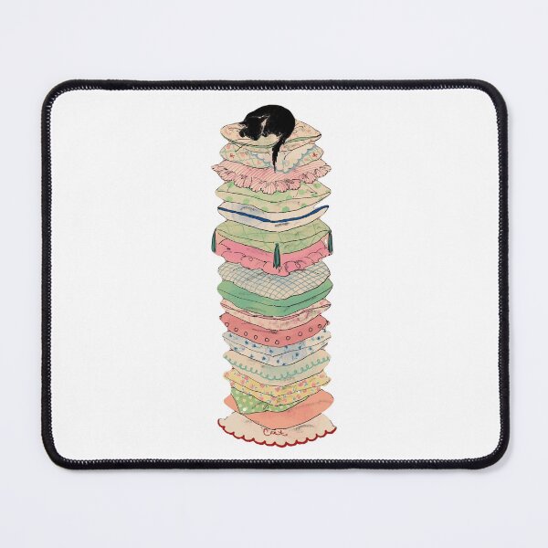 Item preview, Sleeping Cat on a Pile of Pillows designed and sold by The Justice Edit.
