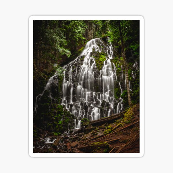 Item preview, Wooded Mountain Waterfall designed and sold by grant.baker.photo.