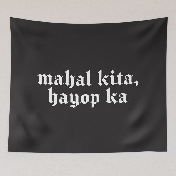 Item preview, MAHAL KITA HAYOP KA GOTH FILIPINO I LOVE YOU designed and sold by aydapadi.