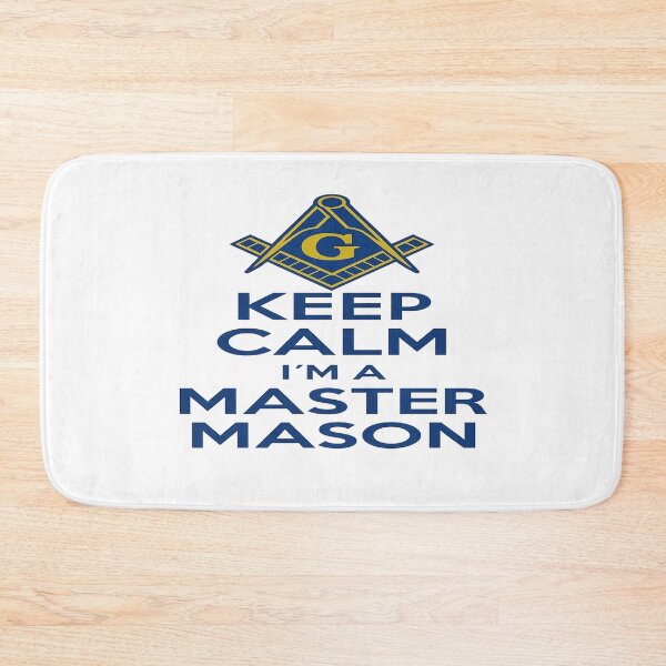 Item preview, Keep Calm Master Mason designed and sold by HiramsDesigns.