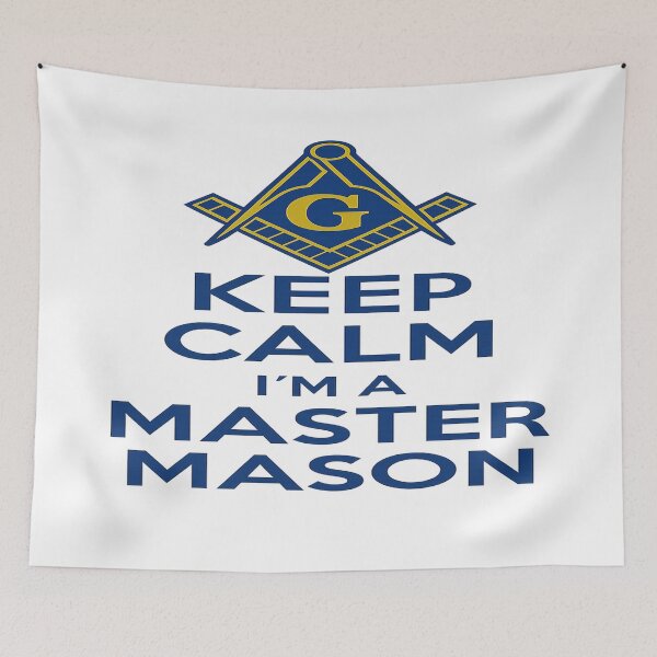 Item preview, Keep Calm Master Mason designed and sold by HiramsDesigns.