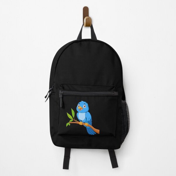 Item preview, vecteezy_cartoon-blue-bird-sitting-on-tree-branch designed and sold by PATEL BRO.