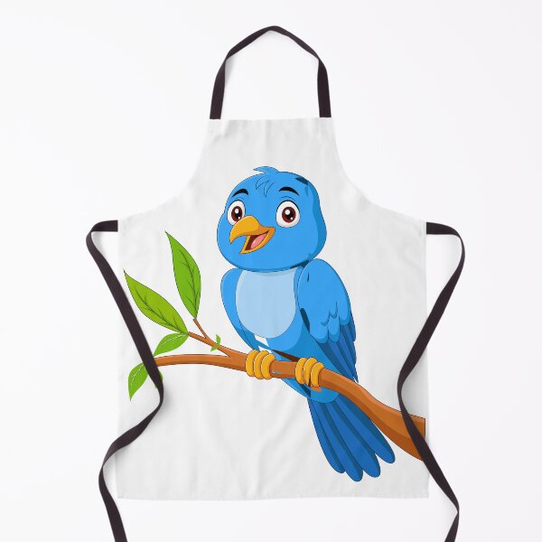Item preview, vecteezy_cartoon-blue-bird-sitting-on-tree-branch designed and sold by PATEL BRO.
