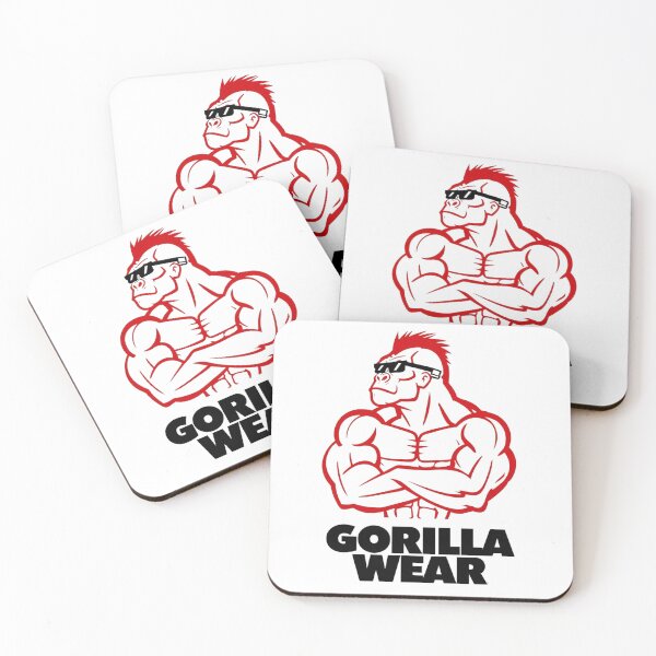 Item preview, Badass Gorilla with Shades - Gorilla Wear Athletic Wear & Fitness Lifestyle designed and sold by Colorful-Garden.
