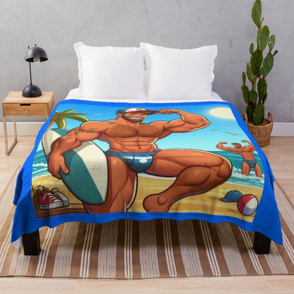 Item preview, Boys of Summer Fun Muscle Bear Power LGBTQ Gay Pride Graphic Design designed and sold by ItsAKinkThing.