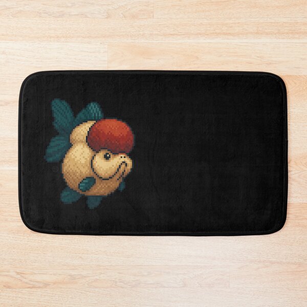 Item preview, Goldfish - Oranda Red Cap- Pixel Art - 8bit graphics 16bit graphics - Retro Fish Art designed and sold by Kabuji Store.