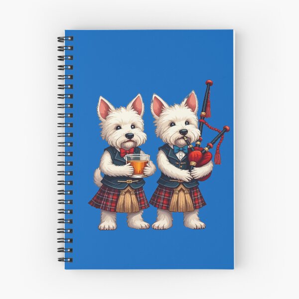 Item preview, Burns Supper West Highland Terrier Bagpiper And Usher designed and sold by taiche.