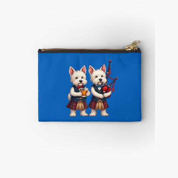 Item preview, Burns Supper West Highland Terrier Bagpiper And Usher designed and sold by taiche.