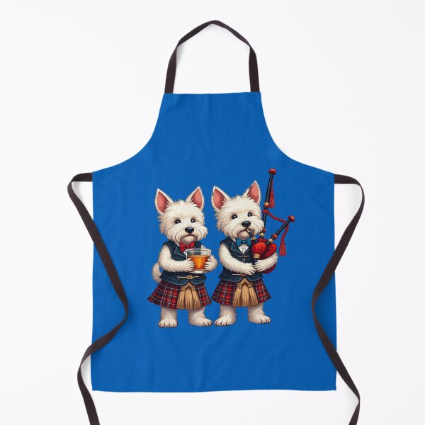 Item preview, Burns Supper West Highland Terrier Bagpiper And Usher designed and sold by taiche.