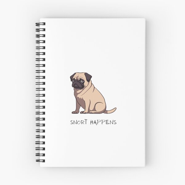 Item preview, Snort Happens | Pug Life  designed and sold by Wild Sacred Soul.