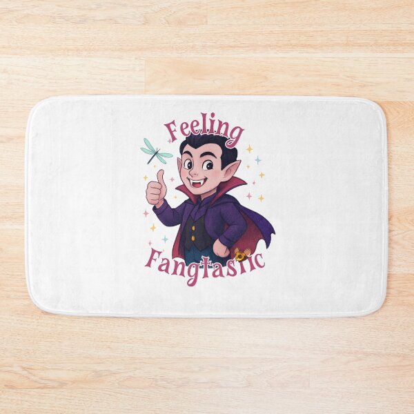Item preview, Feeling Fangtastic Vampire Illustration designed and sold by CottonandQuill.