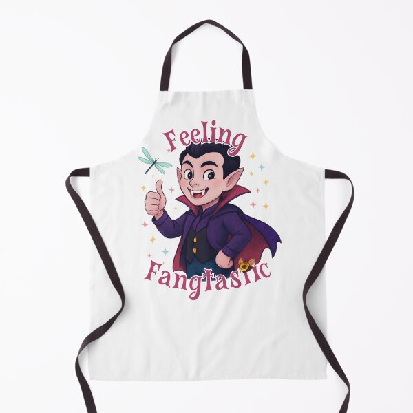 Item preview, Feeling Fangtastic Vampire Illustration designed and sold by CottonandQuill.
