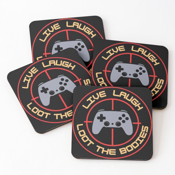 Item preview, Live Laugh Loot the Bodies | FPS Gamer Crosshair Controller Design designed and sold by NerdyWerks.