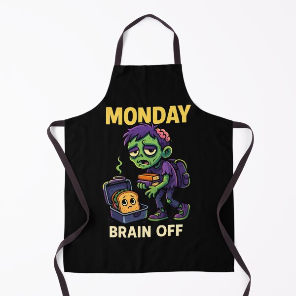 Item preview, Monday Brain Off - Zombie Mood designed and sold by Taans-Creation.