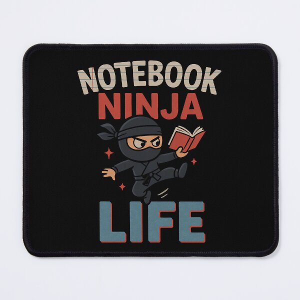 Item preview, Notebook Ninja Life - Study Stealth designed and sold by Taans-Creation.