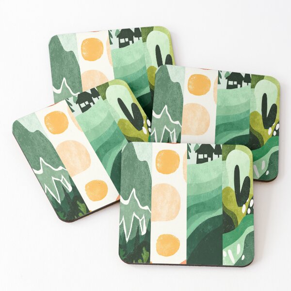 Item preview, A stylish panel composition of nature and abstraction. designed and sold by Piotrek0001.