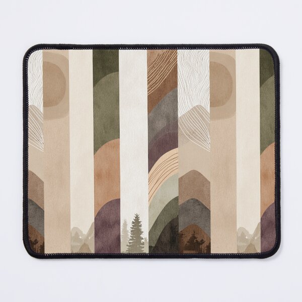 Item preview, Contemporary triptych design of a stylized natural landscape. designed and sold by Piotrek0001.