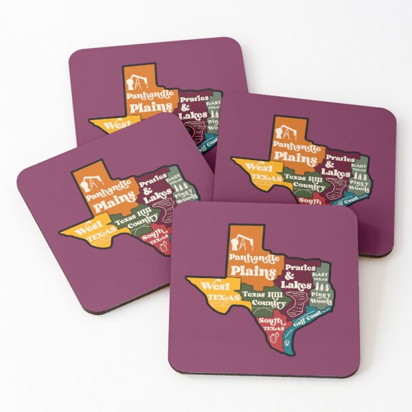 Item preview, Texas Regional Map designed and sold by Canyon Moon Shop.