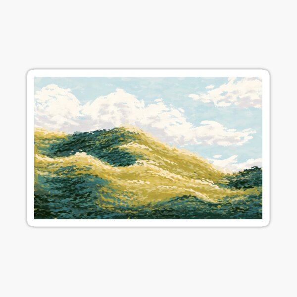 Item preview, Océan d'herbes designed and sold by MadebyMels.