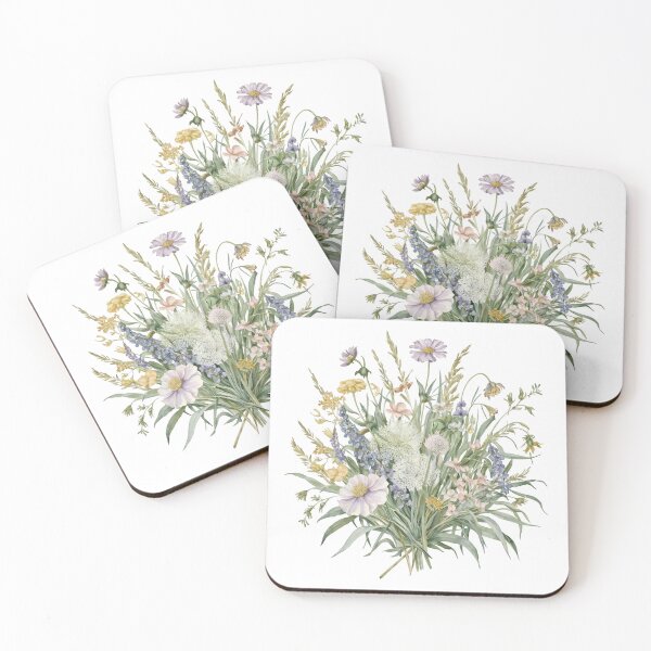 Item preview, Watercolor Meadow Flower designed and sold by Bloomie Studio.