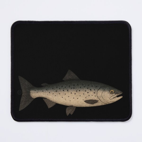 Item preview, Salmon - Vintage Japanese Inspired Art - Salmon Fish designed and sold by Kabuji Store.