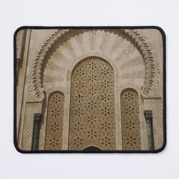 Item preview, Stucco Carving, The Grand Mosque, Casablanca designed and sold by wiggyofipswich.