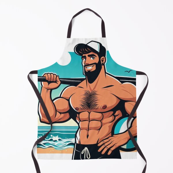 Item preview, Dark, Tall Summer Fun Muscle Bear Power LGBTQ Gay Pride Graphic Design designed and sold by ItsAKinkThing.