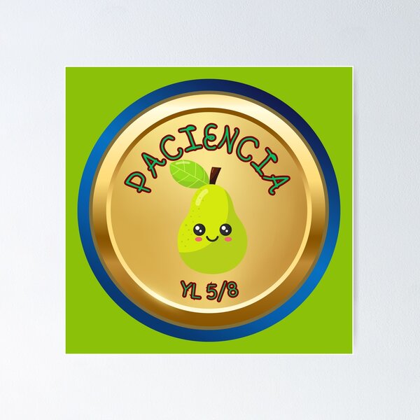 Item preview, Patience Medal – Fruit Value Collection | Yllen Leamo designed and sold by YllenLeamo.