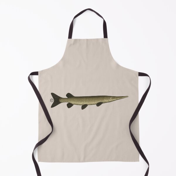 Item preview, Gar - Vintage Japanese Inspired Art - Gar Fish - Monster Fish designed and sold by Kabuji Store.