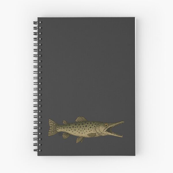 Item preview, Gar - Vintage Japanese Inspired Art - Florida Gar Fish - Monster Fish designed and sold by Kabuji Store.