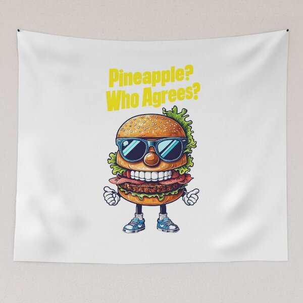 Item preview, Cool Burger Dude - Thumbs Up! designed and sold by ArtisticDesignsbyLinda.