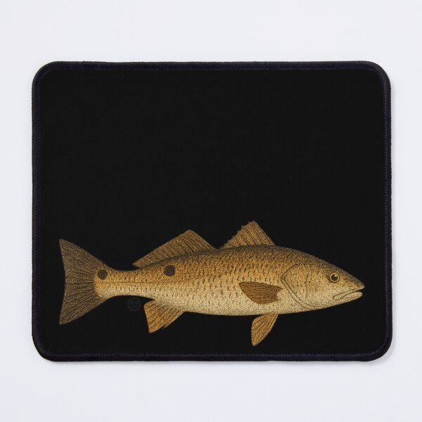 Item preview, Red Drum - Vintage Japanese Inspired Art - Red Drum Fish designed and sold by Kabuji Store.