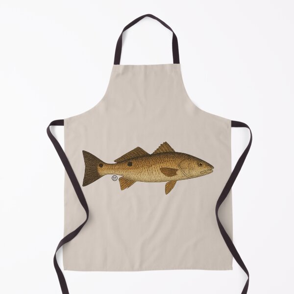 Item preview, Red Drum - Vintage Japanese Inspired Art - Red Drum Fish designed and sold by Kabuji Store.