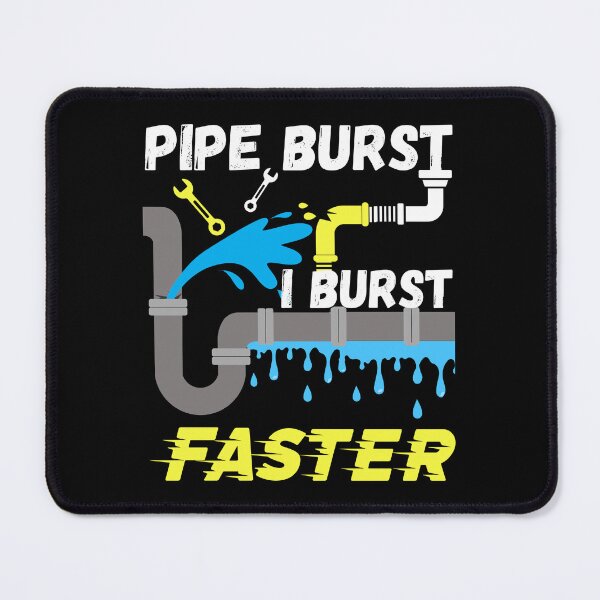 Item preview, Funny Plumber Shirt – Pipe Burst I Burst Faster | Dirty Work Humor designed and sold by Jdee23.