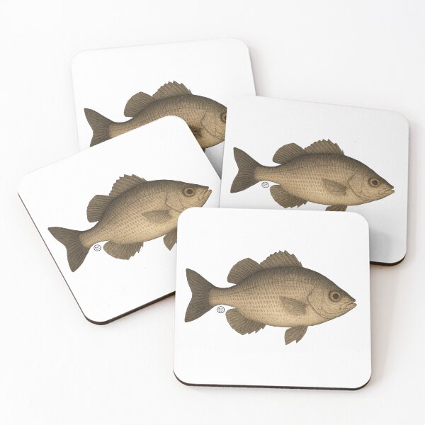 Item preview, Mojarra - Vintage Japanese Inspired Art - Mojarra Fish designed and sold by Kabuji Store.