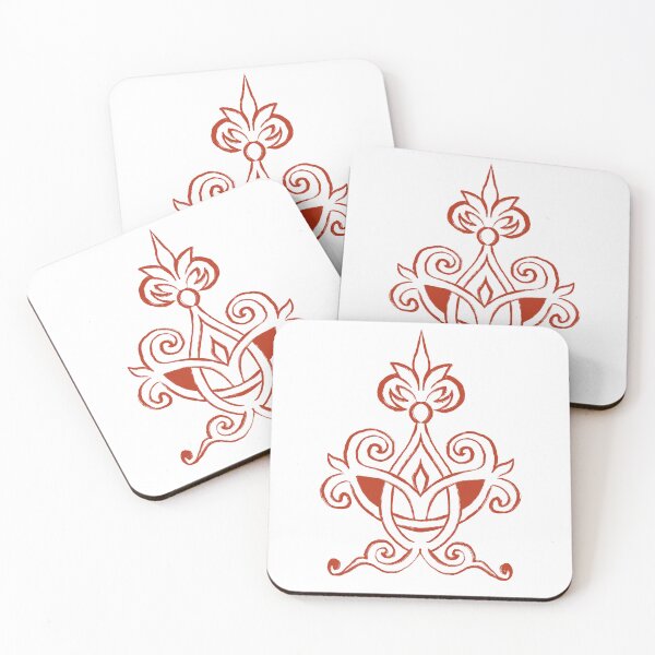 Item preview, Ornamental Flame Flower – Ethnic Symbol Design designed and sold by olenafomina.