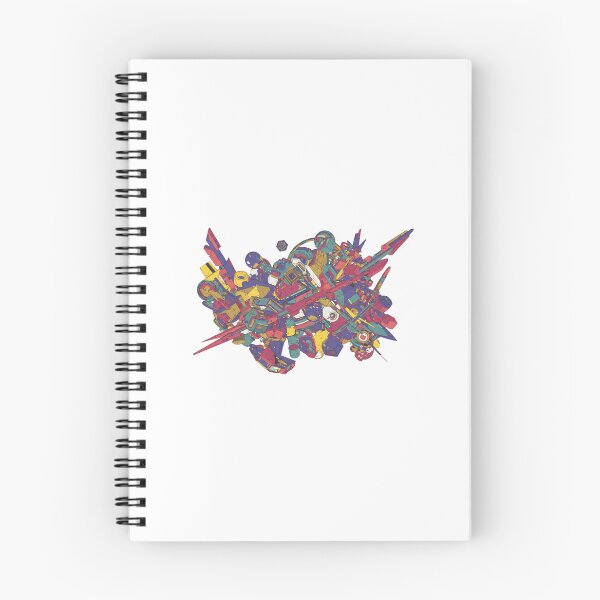 Item preview, "Explosion of colorful chaos" designed and sold by Tecno-Art-Land.