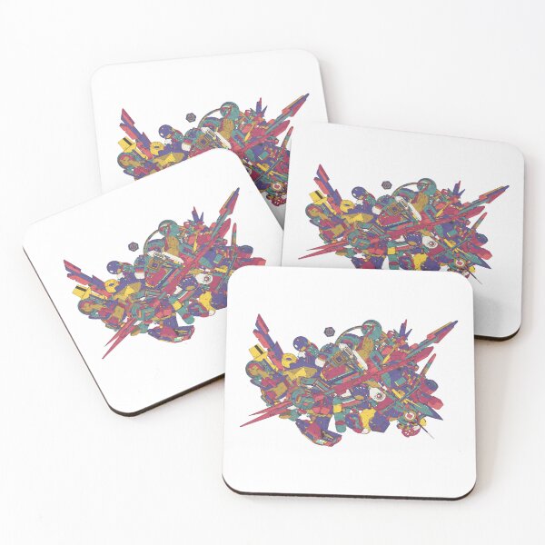 Item preview, "Explosion of colorful chaos" designed and sold by Tecno-Art-Land.